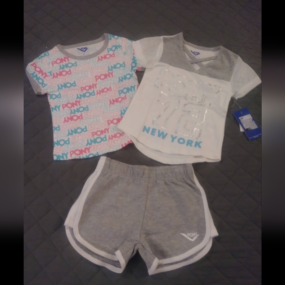 Pony Kids T-Shirt and Shorts Set